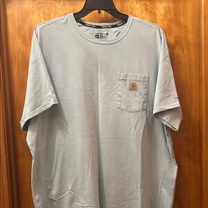 Carhartt Men's Sky Blue Short Sleeve Tee